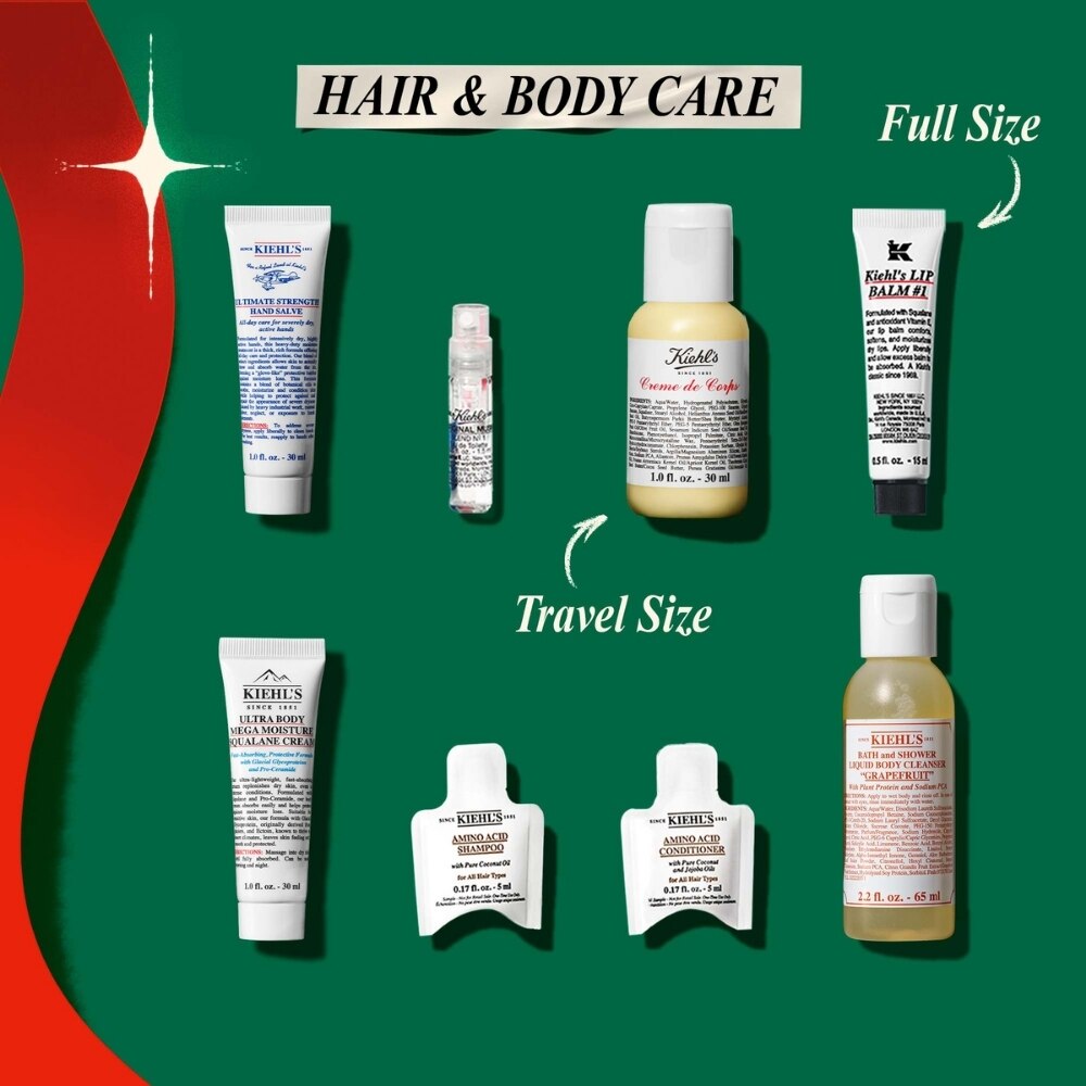 KIEHL'S ADVENT CALENDAR SET (SET PARA CUIDADO DE LA PIEL)